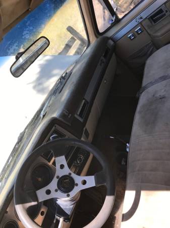 mud truck interior